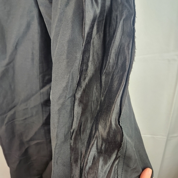 Ann Demeulemeester Black Linen and Silk Trousers size M (36) BNWT Missing Belt!! - Picture 10 of 15